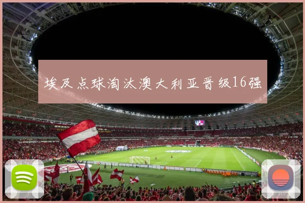 埃及点球淘汰澳大利亚晋级16强